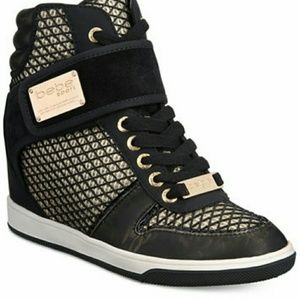 Bebe Calisto Hidden Wedge Sneaker